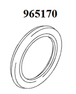 Кольцо клинообразное 965170