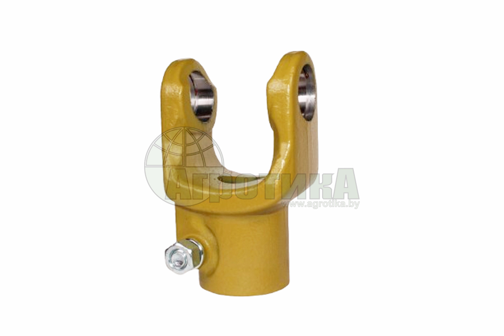 Вилка под шпонку 30H8 карданного вала под крестовину 32x76 мм для сельхозтехники