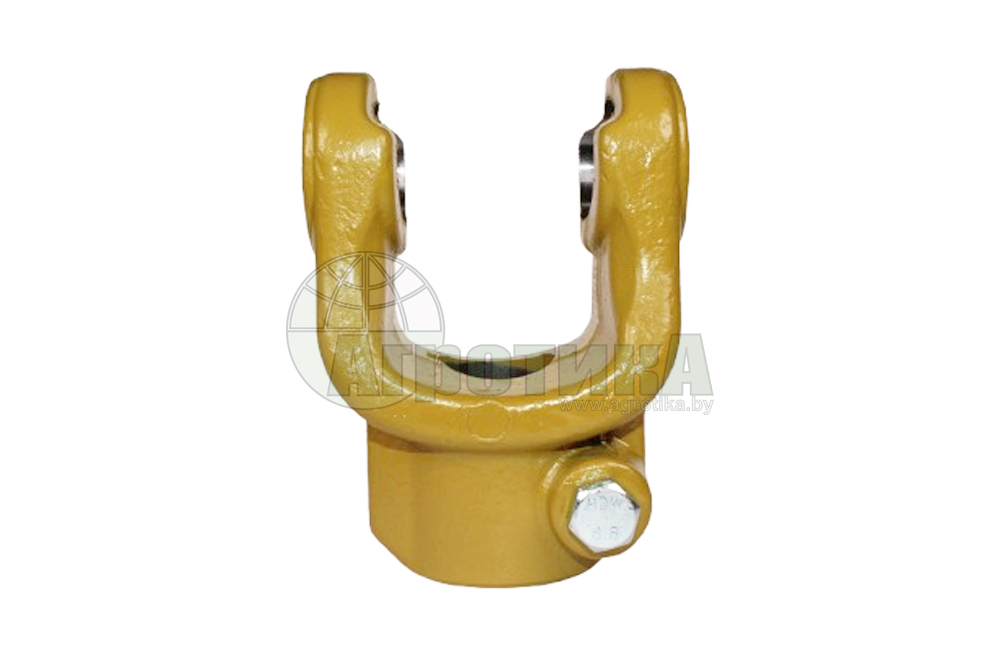 Вилка под шпонку 35H8 карданного вала под крестовину 36x89 мм для сельхозтехники