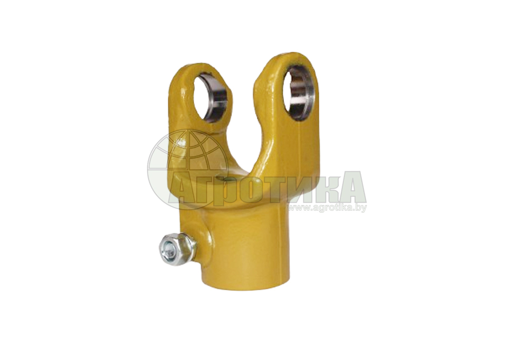 Вилка под шпонку 35H8 карданного вала под крестовину 32x76 мм для сельхозтехники