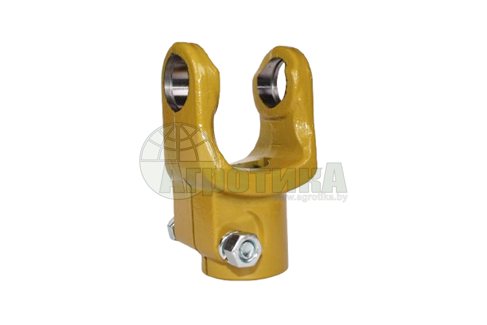 Вилка под шпонку 35H8 карданного вала под крестовину 32x76 мм для сельхозтехники