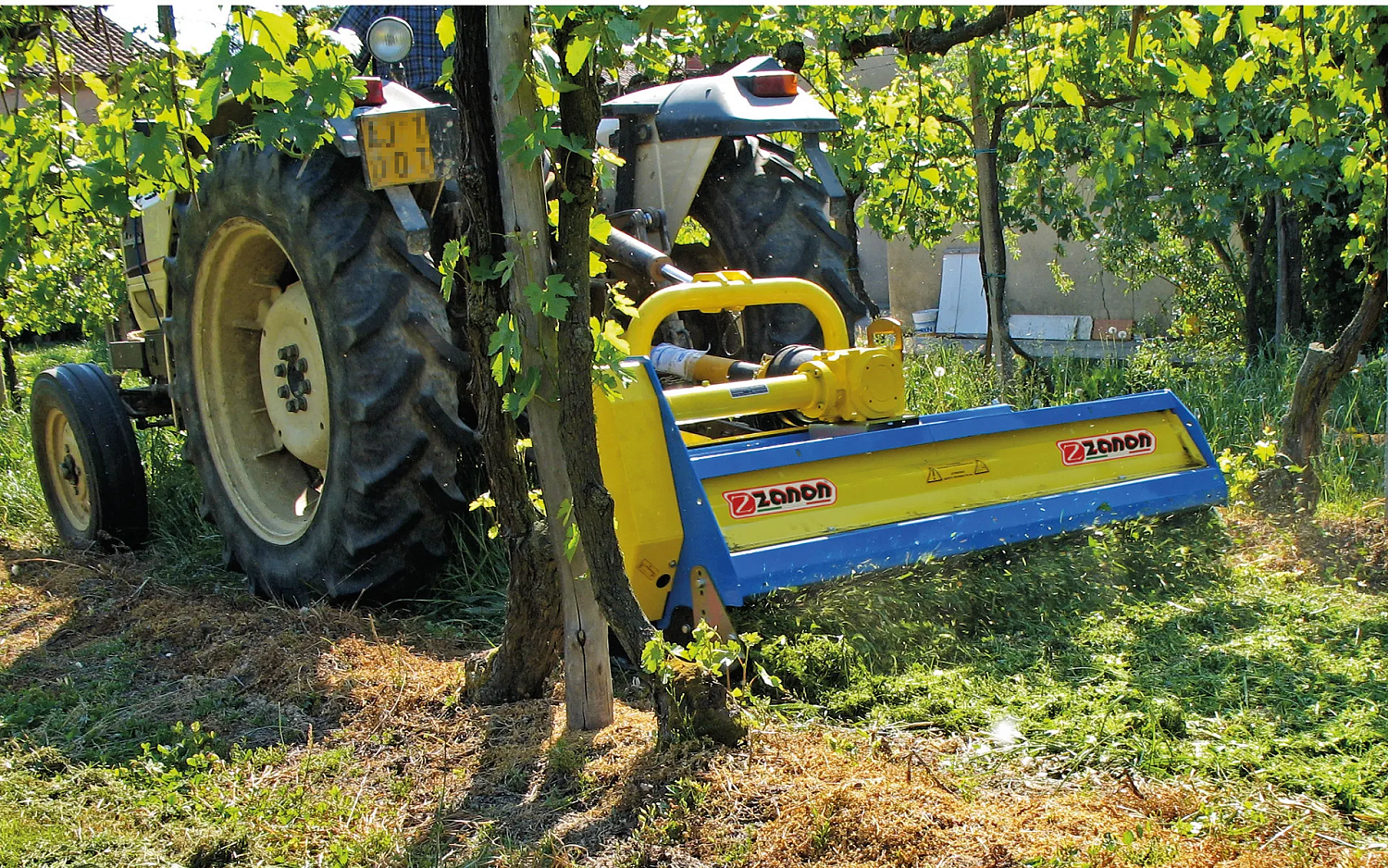 Мульчер ZANON TFX для садов и ягодных плантаций