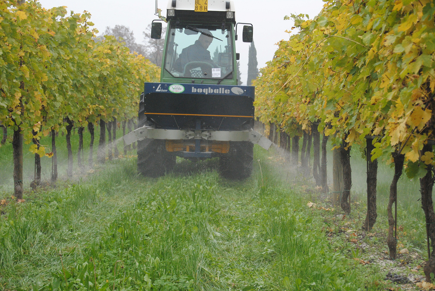 Навесной разбрасыватель удобрений L15