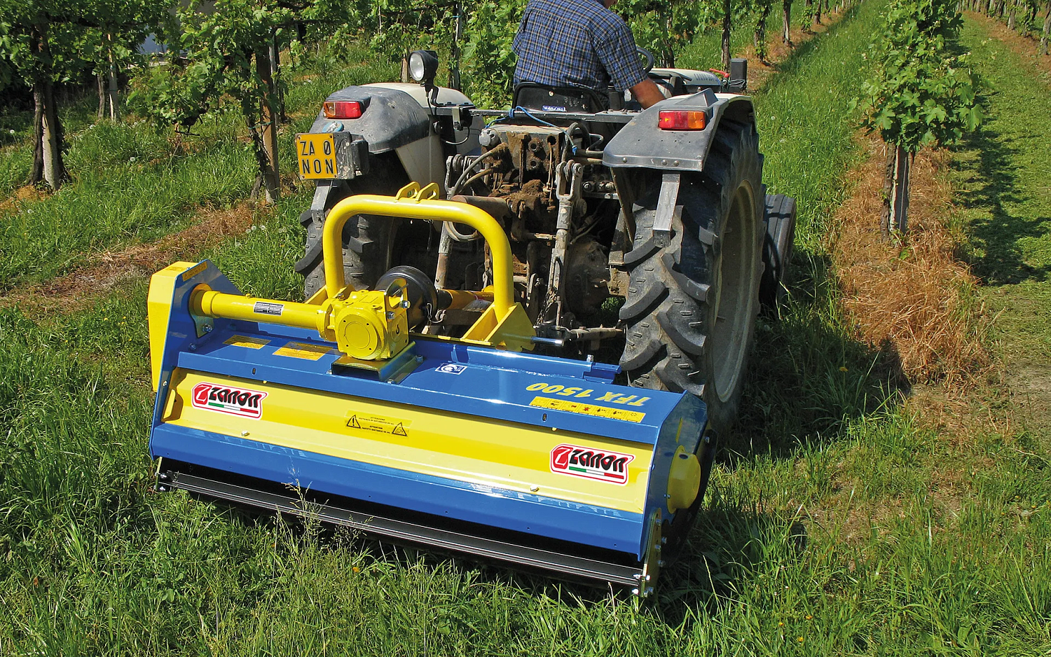 Мульчер ZANON TFX для садов и ягодных плантаций